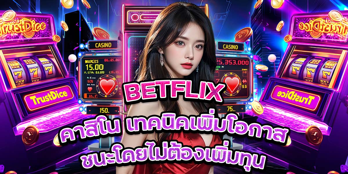 101. BETFLIX คาสิโน เทคนิคเพิ่มโอกาสชนะโดยไม่ต้องเพิ่มทุน