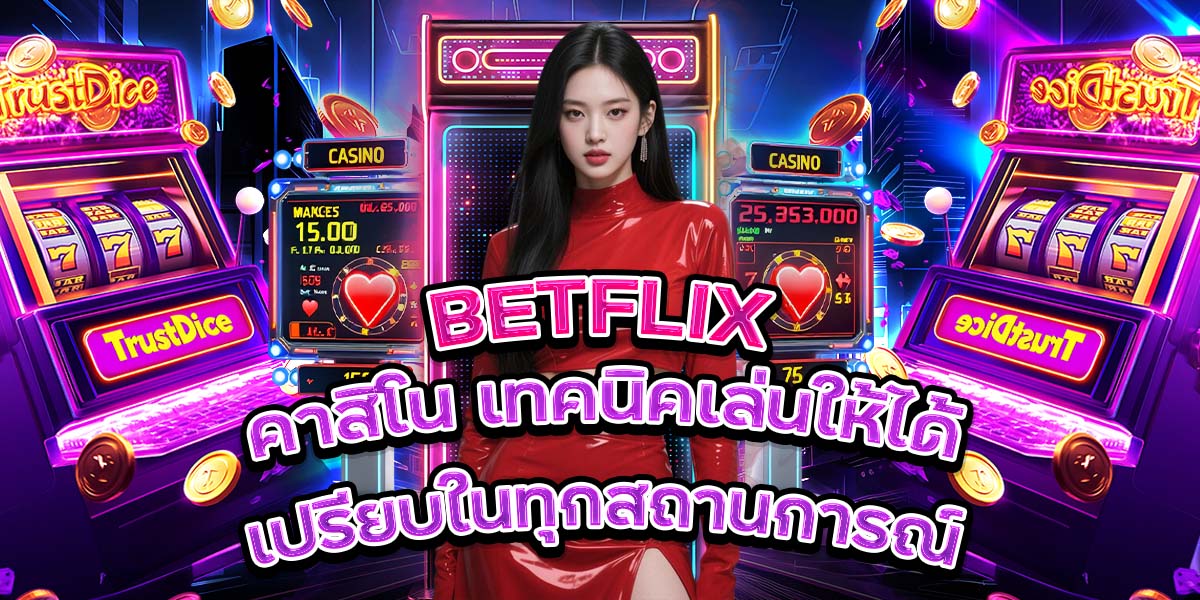 113. BETFLIX คาสิโน เทคนิคเล่นให้ได้เปรียบในทุกสถานการณ์