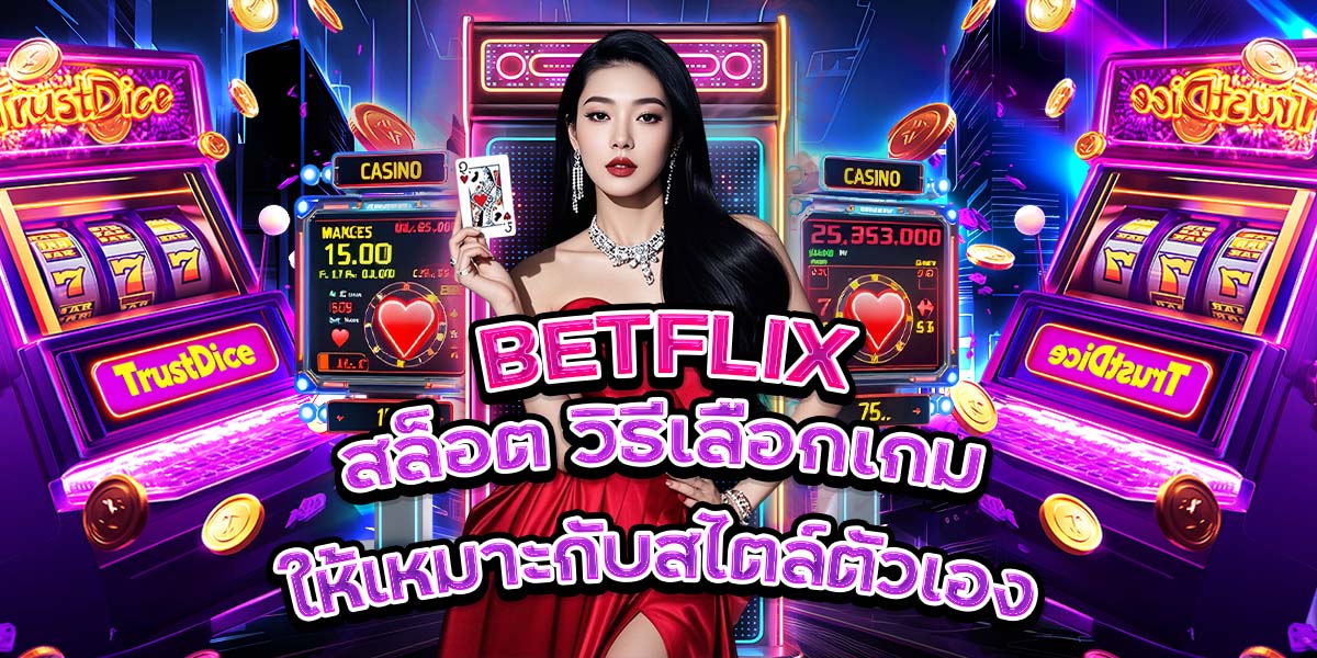 118. BETFLIX สล็อต วิธีเลือกเกมให้เหมาะกับสไตล์ตัวเอง