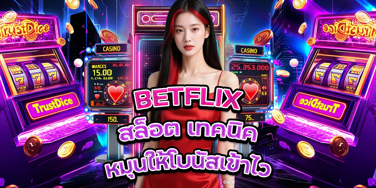 66. BETFLIX สล็อต เทคนิคหมุนให้โบนัสเข้าไว