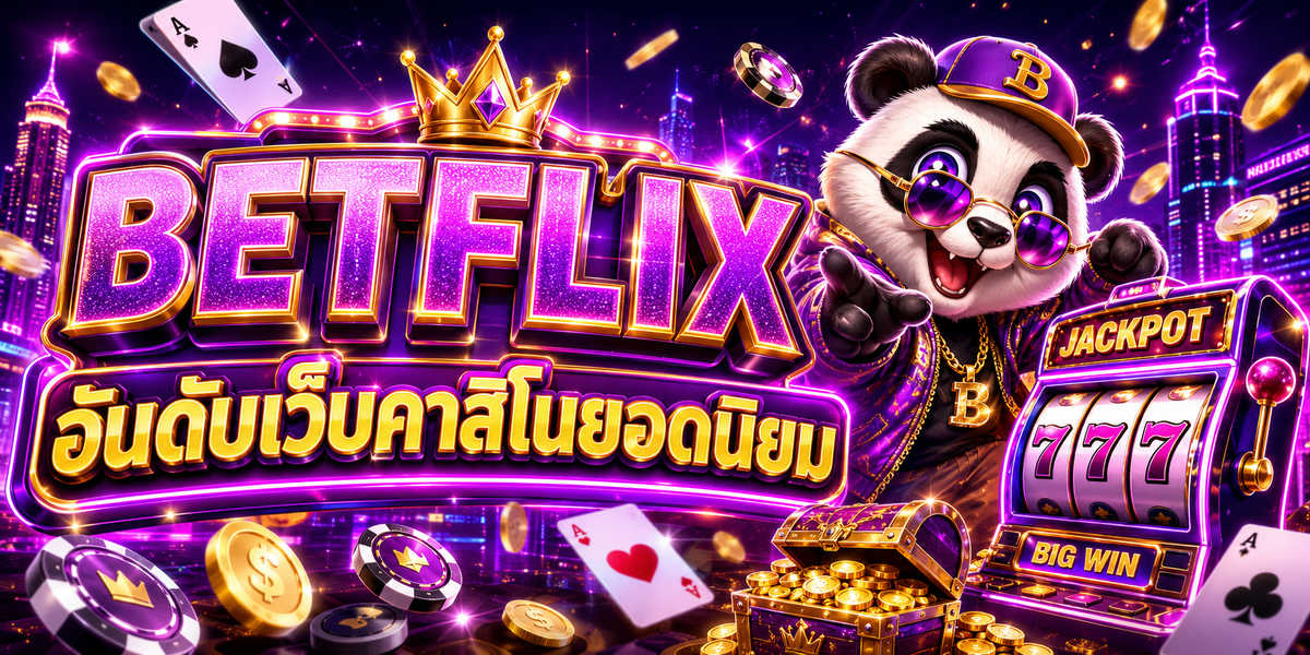 BETFLIX อันดับเว็บคาสิโนยอดนิยม